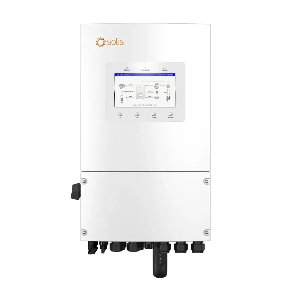 Solis - S6-EH1P3.6K-L-PLUS - Monofase hybride omvormer LV - 3600kW/3600VA